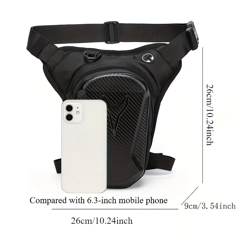 Motorcycle Gear Companies - Bolsa de Perna para Moto Impermeável,