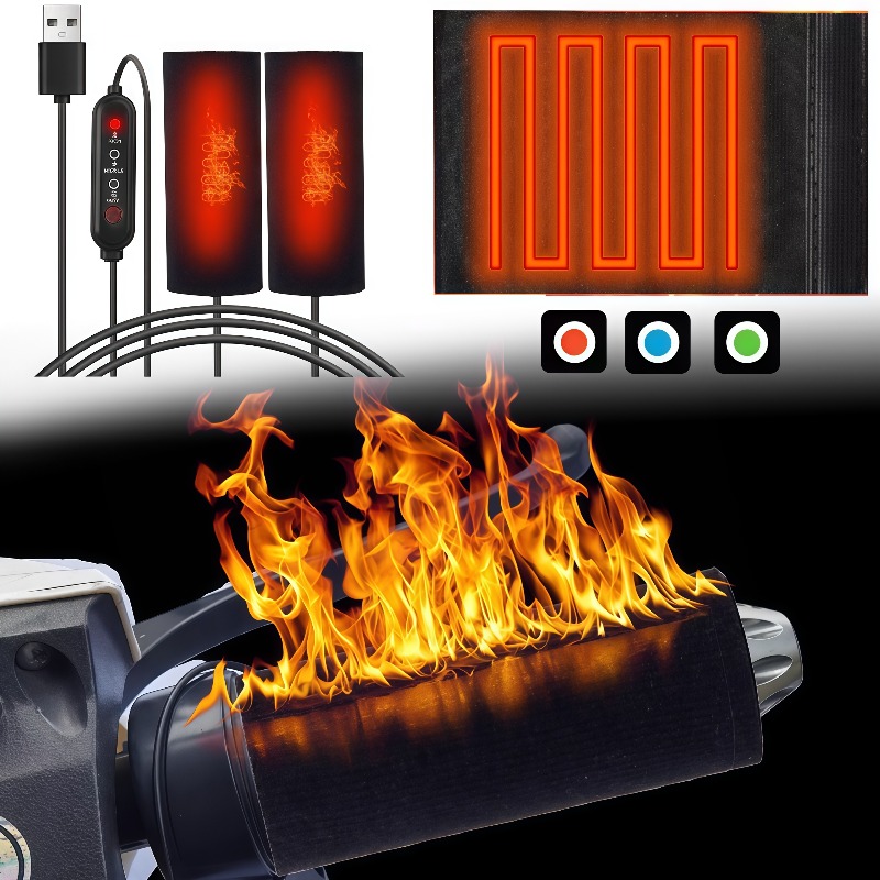 Handlebar Grip Heated - Capa de Aquecimento para Guidão de