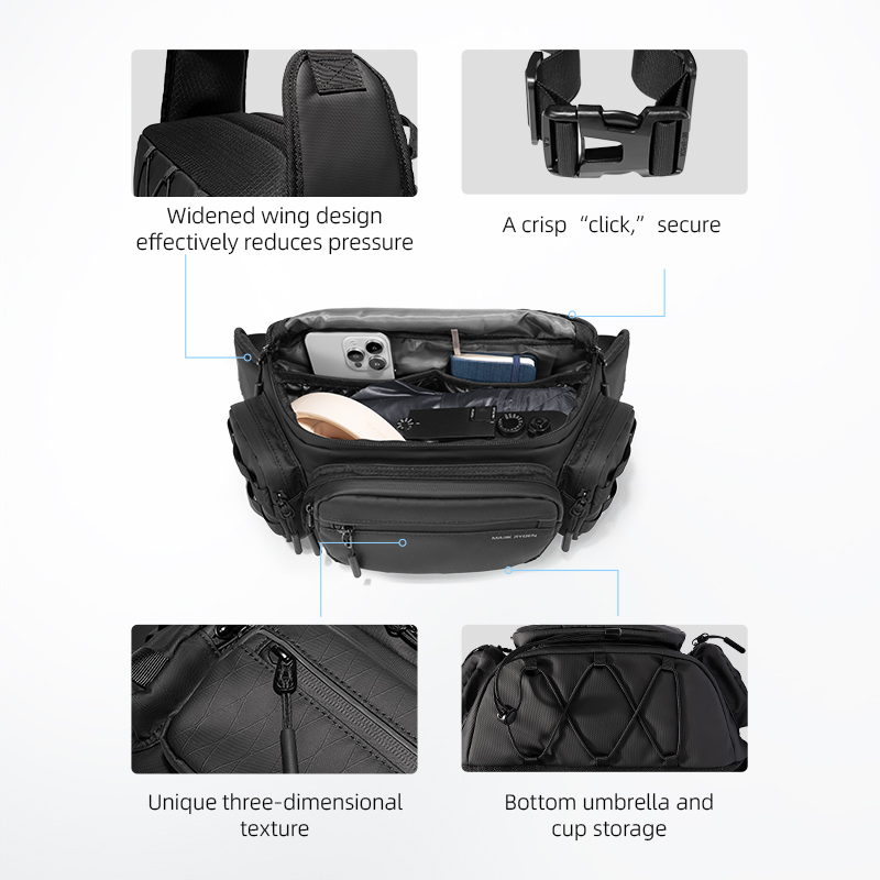 Bolsa de Cintura Multifunciona - Motorcycle Gear Companies avaliação e preço