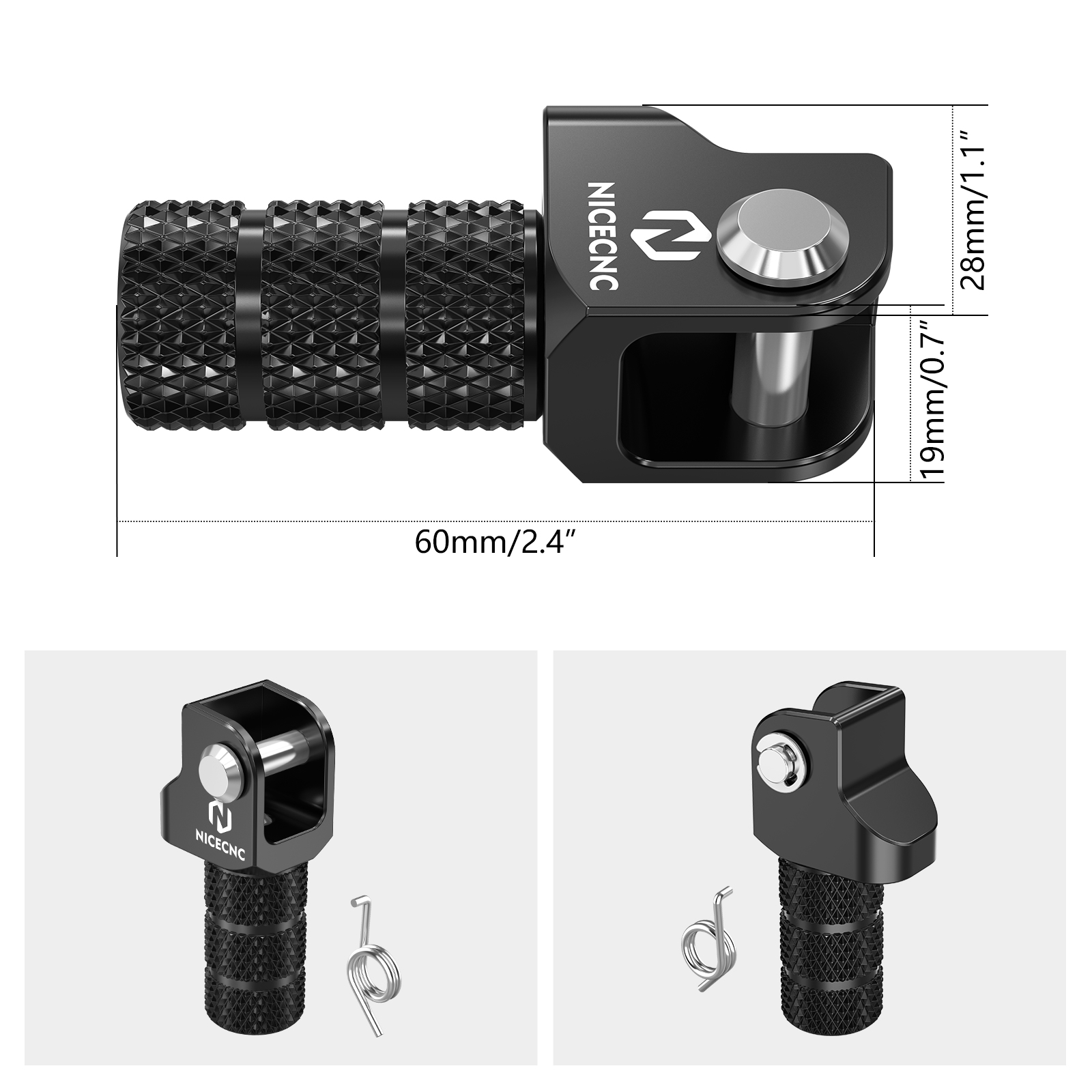 Nicecnc ponta da alavanca de m - Motorcycle Gear Lever Extender avaliação e preço